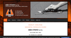 Desktop Screenshot of abastako.cz