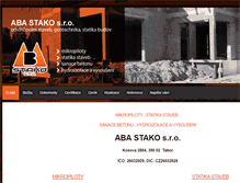 Tablet Screenshot of abastako.cz